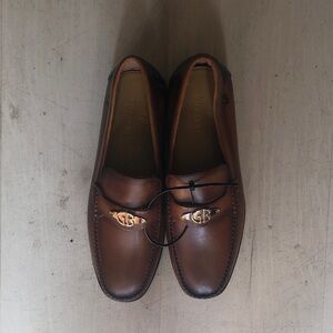 Gianfranco Buterri  Elegant Brown Leather Slip-On Loafers